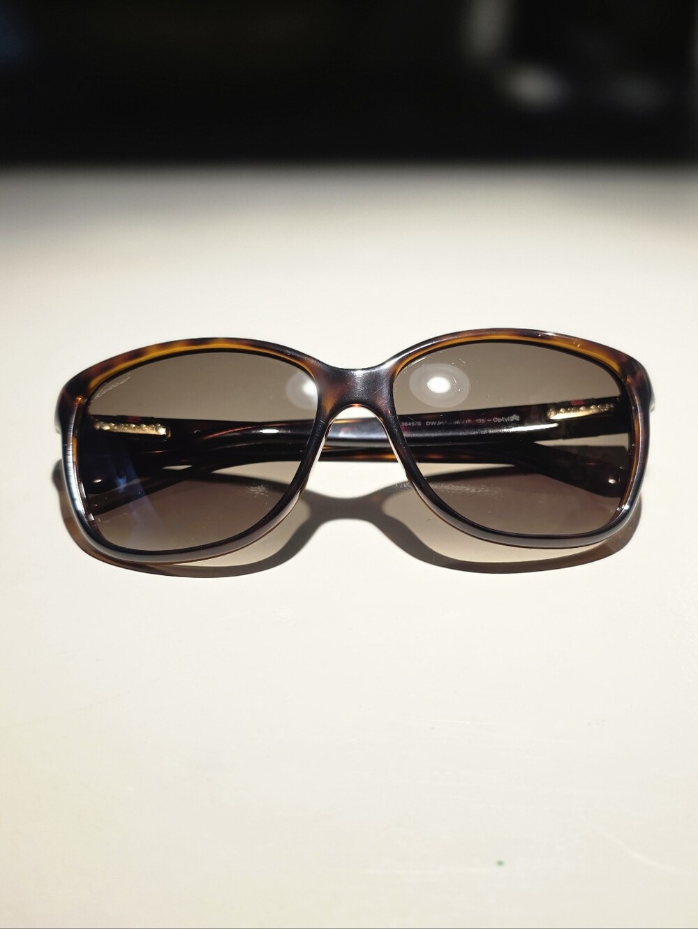 Authentic Gucci Vintage Web Aviator/Oval Sunglasses